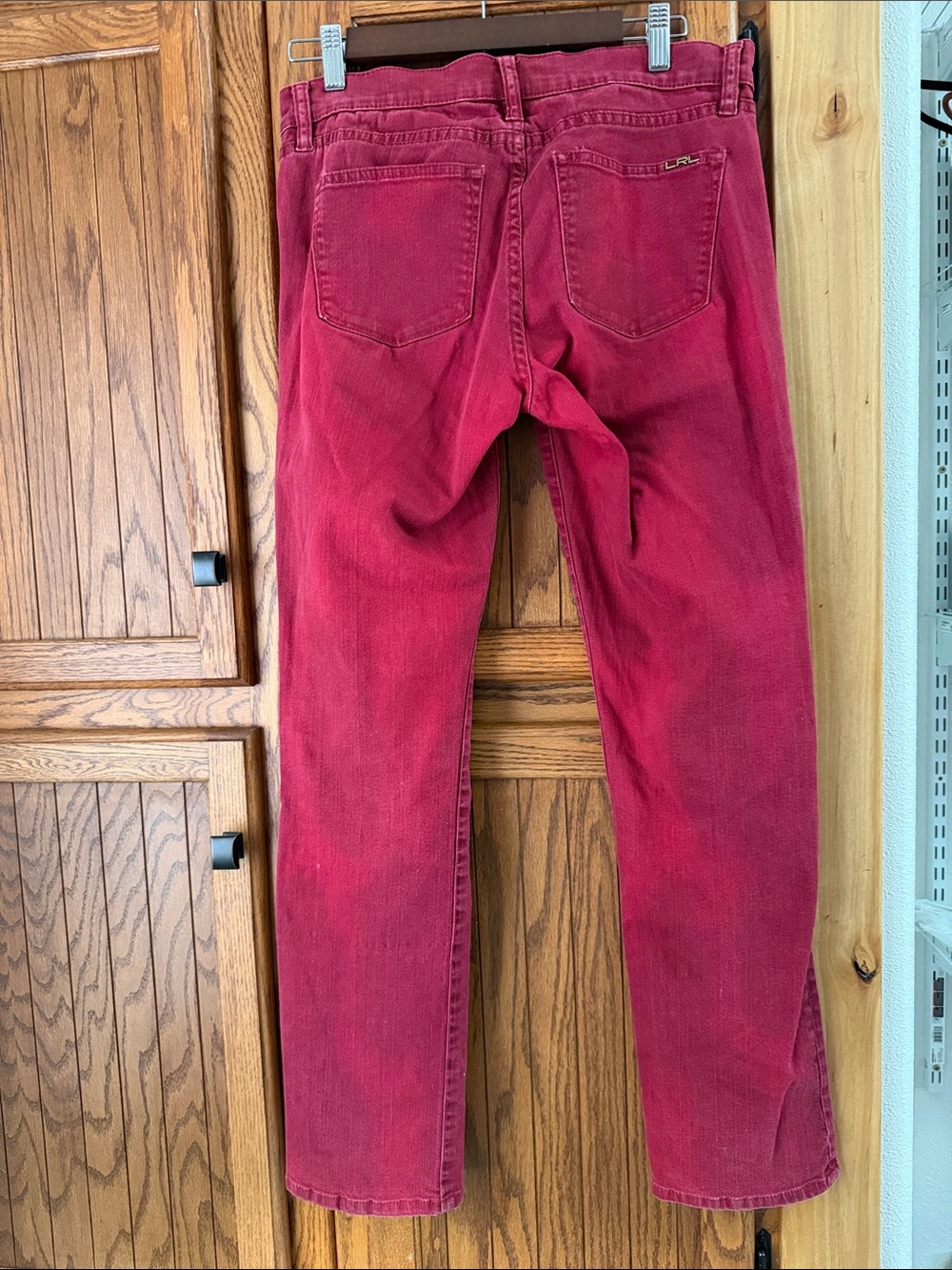 Ralph Lauren Raspberry Red Corduroy Pants - Picture 6 of 9